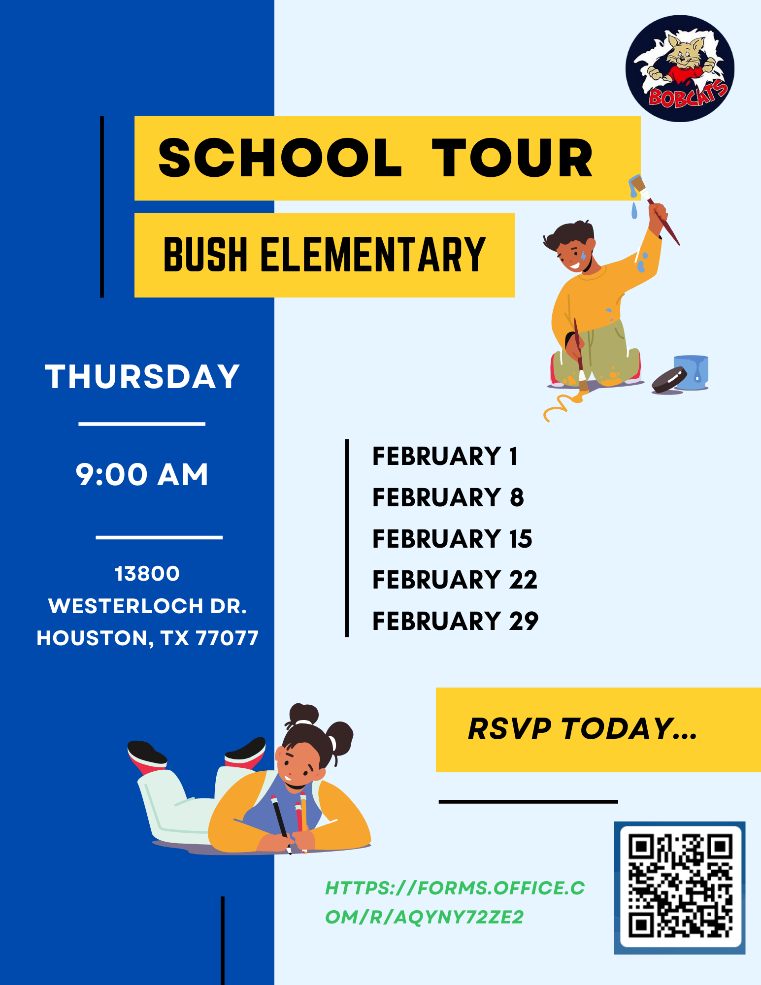 Bush School Tour Dates
